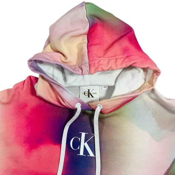 CALVIN KLEIN women’s hoodie multi-coloured size medium - Picture 13 of 15